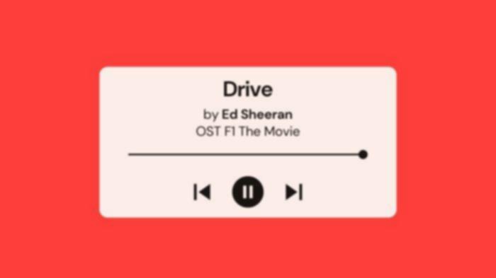 Drive Ed Sheeran OST F1: Lirik Lagu, Terjemahan + Makna!
