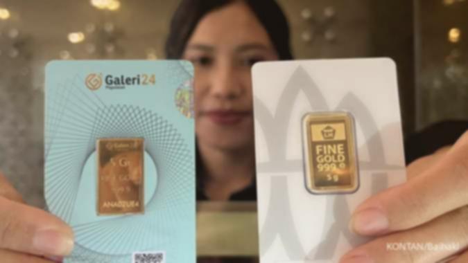 Harga Emas Pegadaian Hari Ini: UBS & GALERI 24