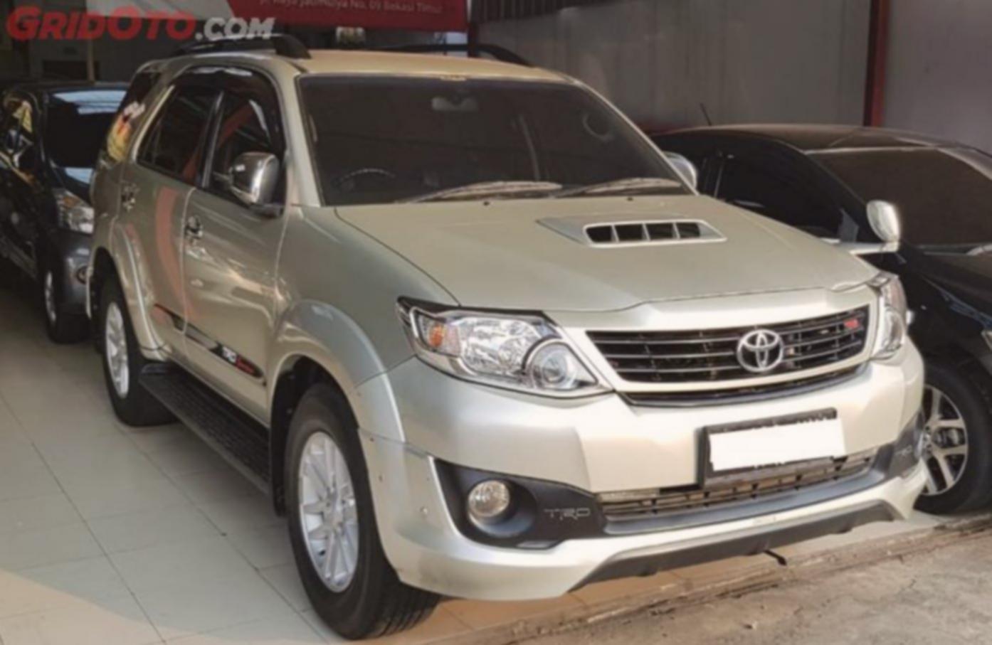 Intip Harga Toyota Fortuner 2012 Bekas, Tipe VNT Diesel Tinggal Segini
