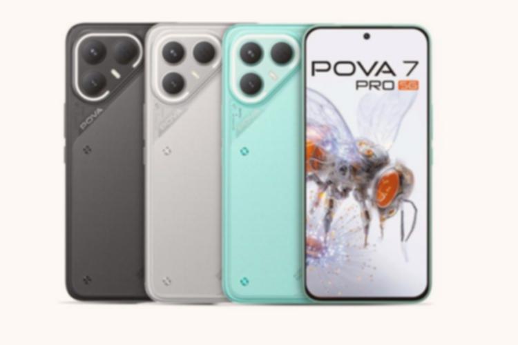 Tecno Pova 7 Pro: Dimensity 7300U, Lampu LED Keren!
