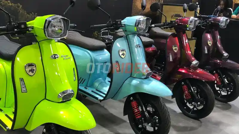 Scomadi Hadirkan Skuter di GIIAS 2025, Terinspirasi Mobil