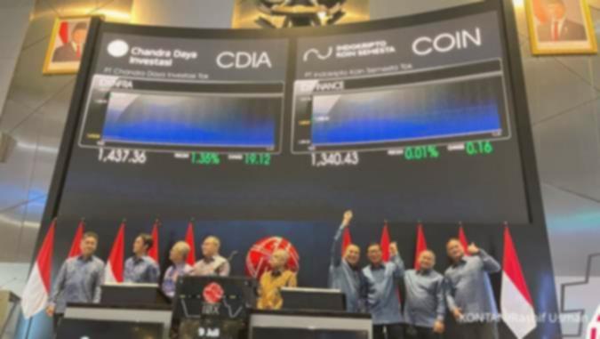 COIN Ambruk! BEI Suspensi Saham Indokripto Koin Semesta Akibat Lonjakan Harga
