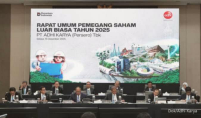 Gelar RUPSLB, Adhi Karya (ADHI) tunjuk direktur utama baru