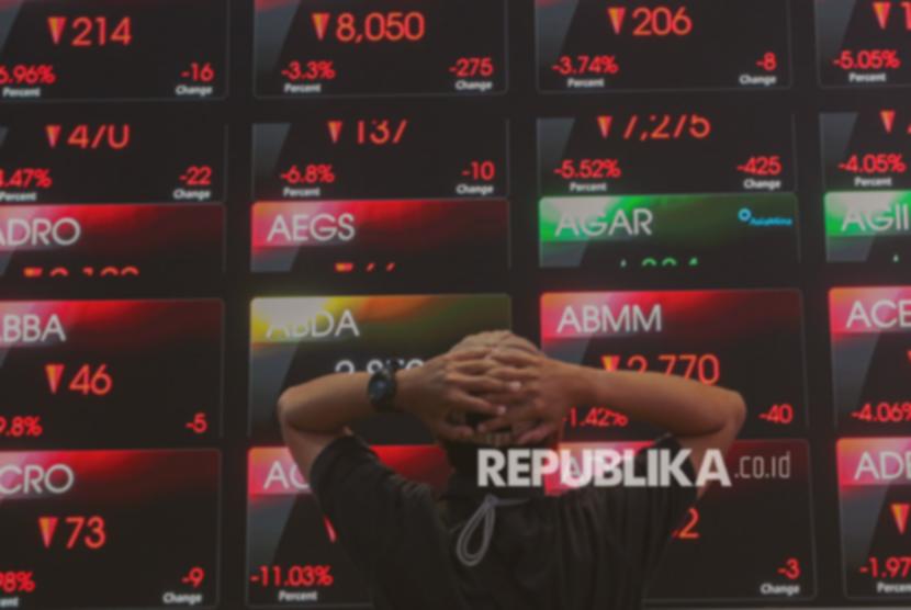 Pasar modal melemah, IHSG turun 4,73 persen dalam sepekan